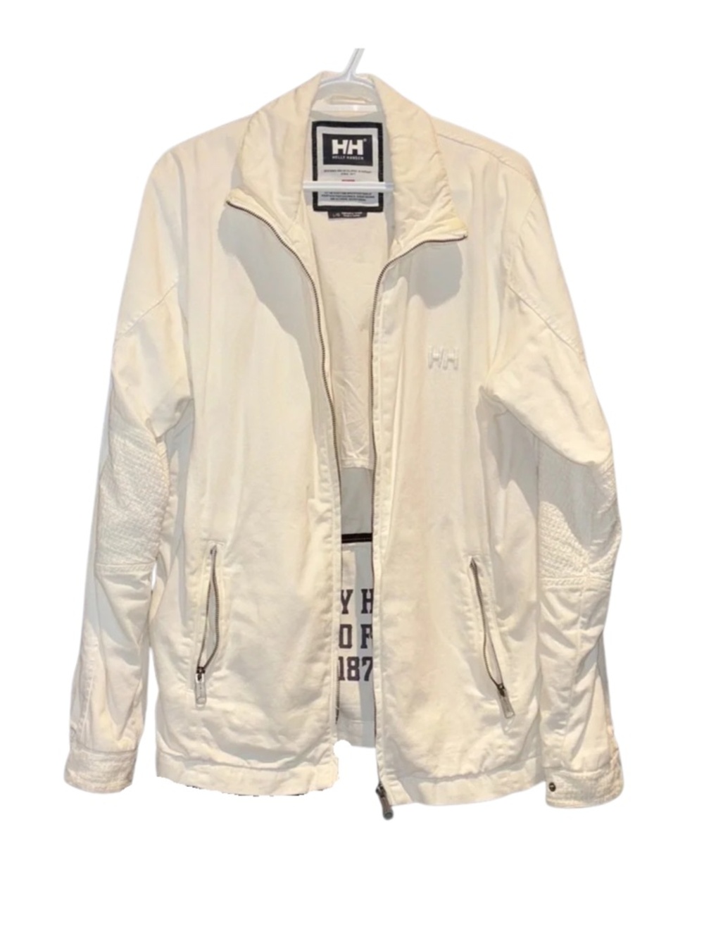 Helly Hansen White Cotton Jacket